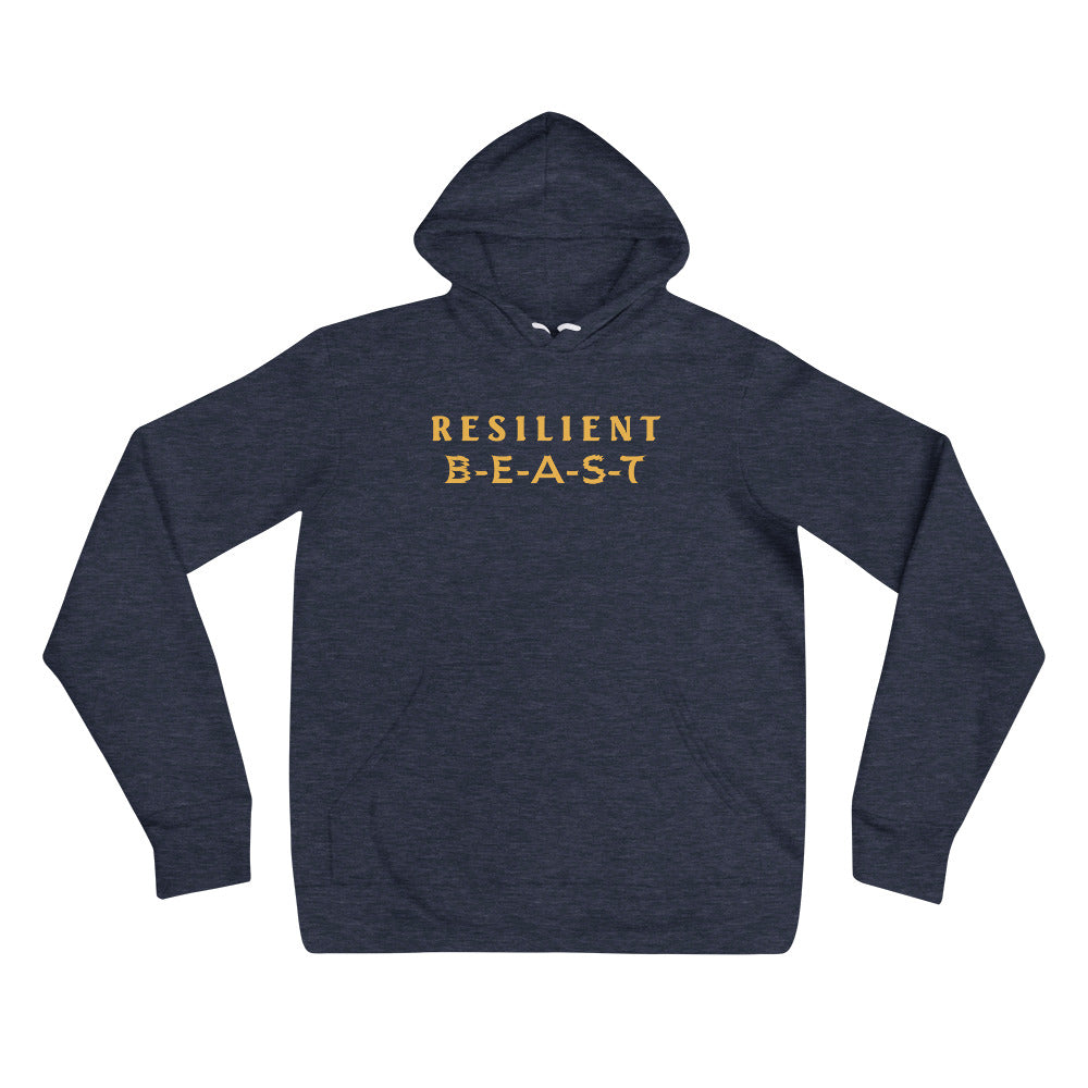 Resilient Beast Golden Men Hoodie | EMENEVO