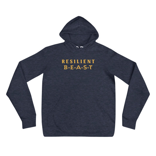 Resilient Beast Golden Men Hoodie | EMENEVO
