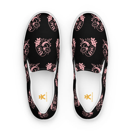 Bug Attack Black Women’s Artisan Shoes | EMENEVO