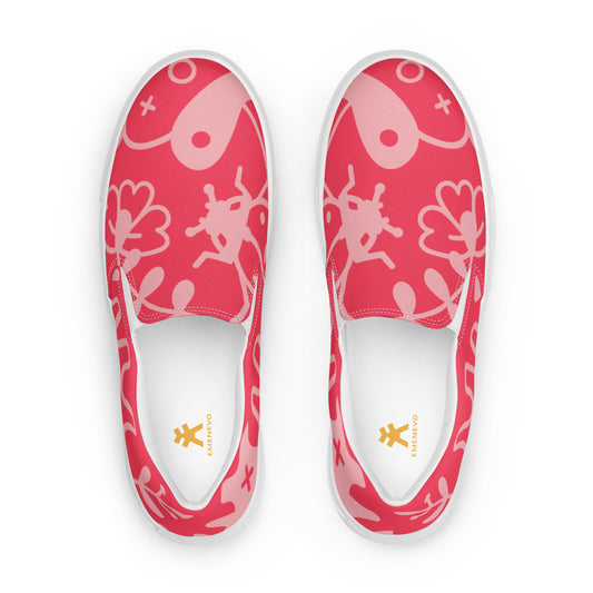 Splash Coral Women’s Artisan Shoes | EMENEVO