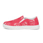 Bug Attack Red Women’s Artisan Shoes | EMENEVO