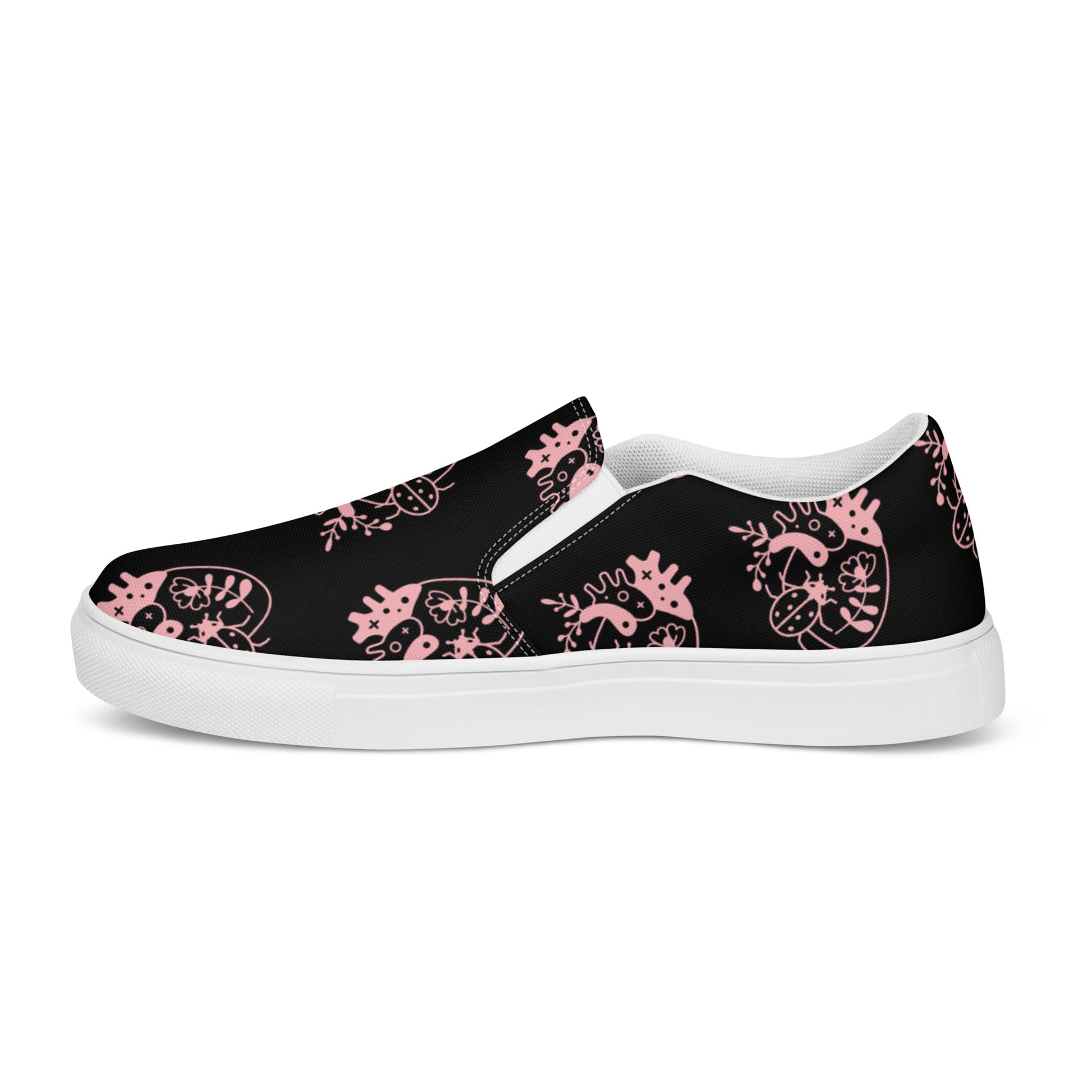 Bug Attack Black Women’s Artisan Shoes | EMENEVO