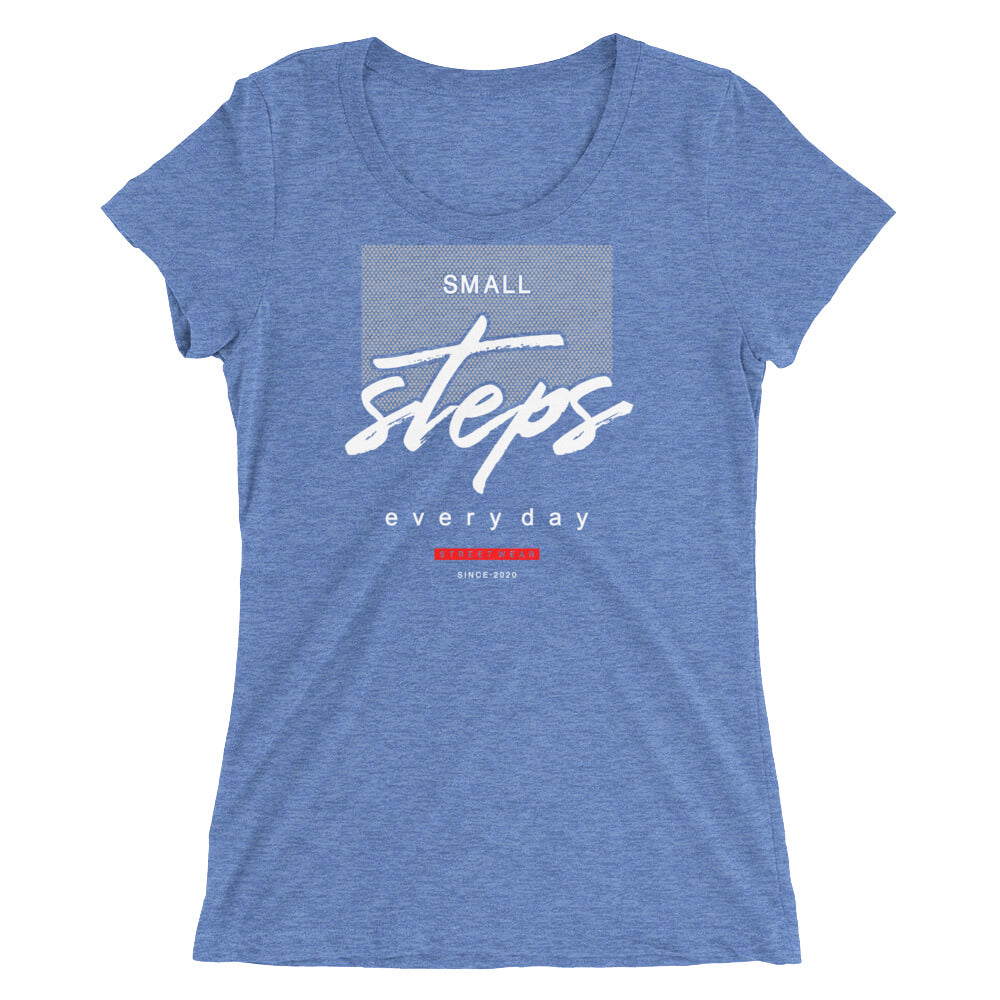 Small Steps Women T-Shirt | EMENEVO