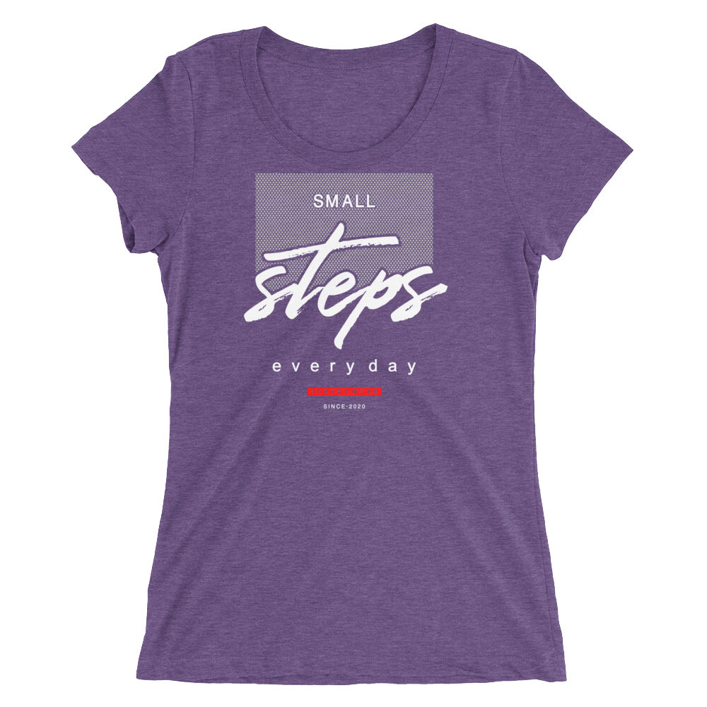 Small Steps Women T-Shirt | EMENEVO
